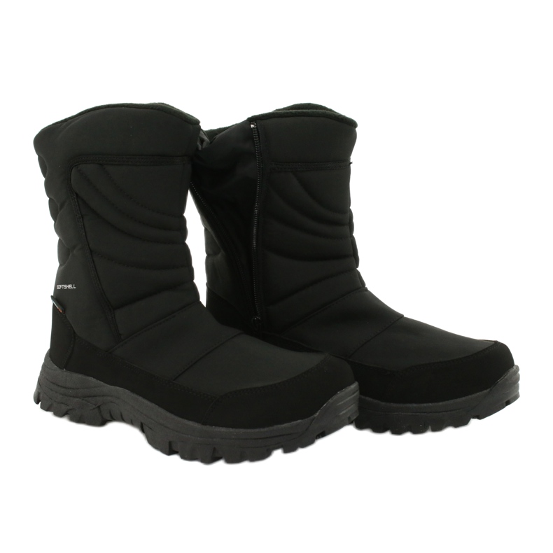 American Club Boots with a membrane insulated with fleece black 4
