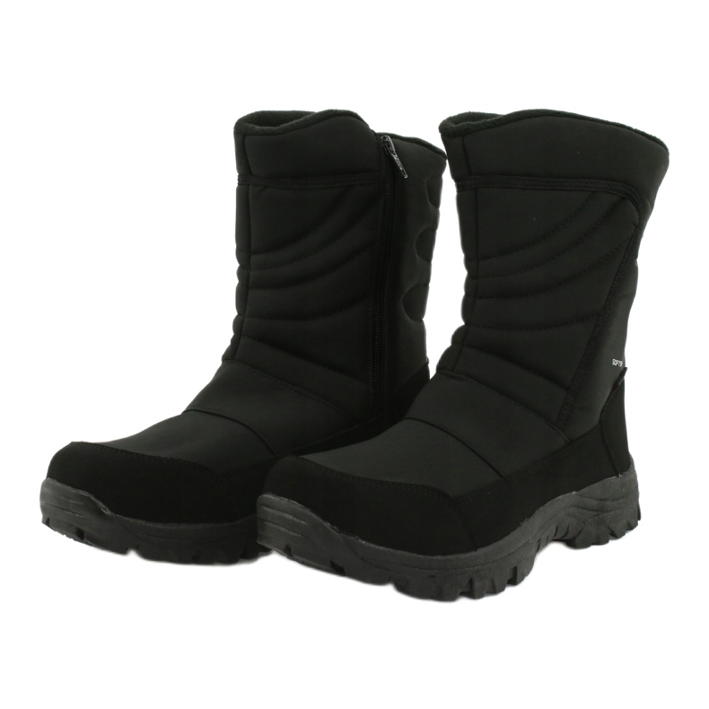 American Club Boots with a membrane insulated with fleece black 2