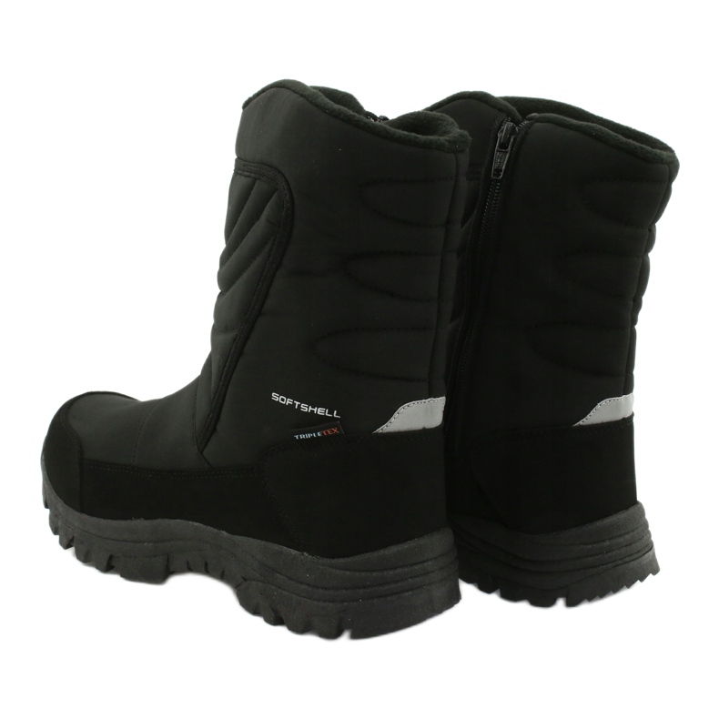 American Club Boots with a membrane insulated with fleece black 3