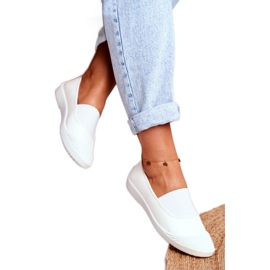 LU BOO Sneakers Slip On Slip-on Sneakers White Justy 2