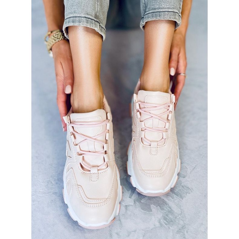 Pink YK301 Pink sports shoes 1