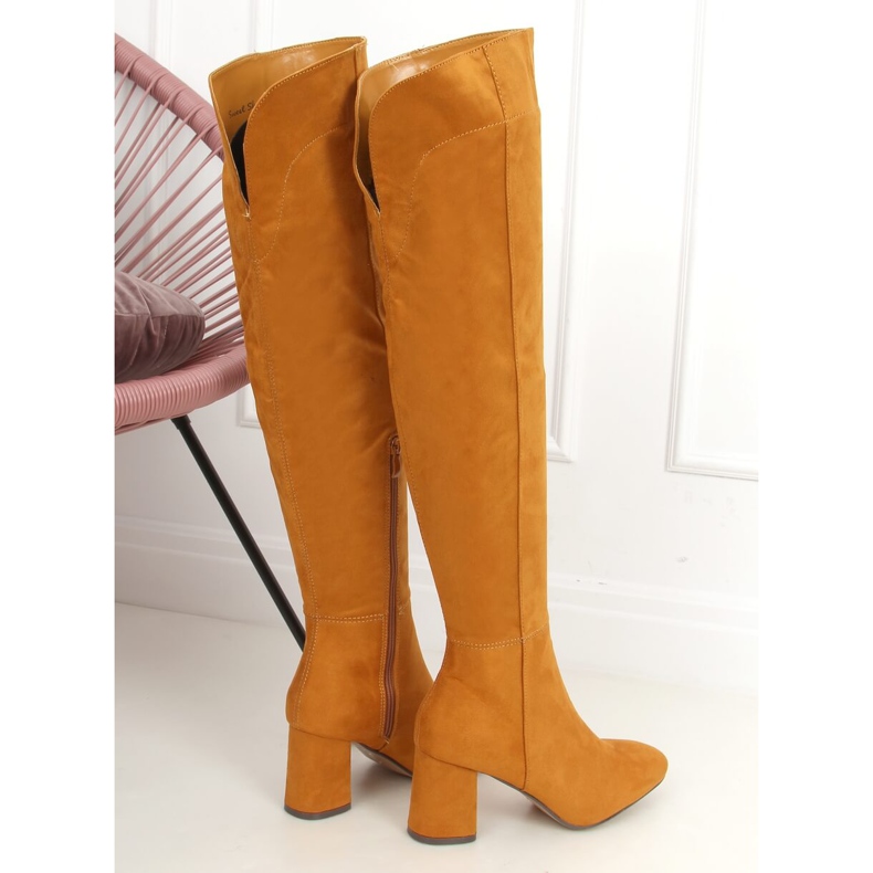 Honey high heels M247 Yellow 1