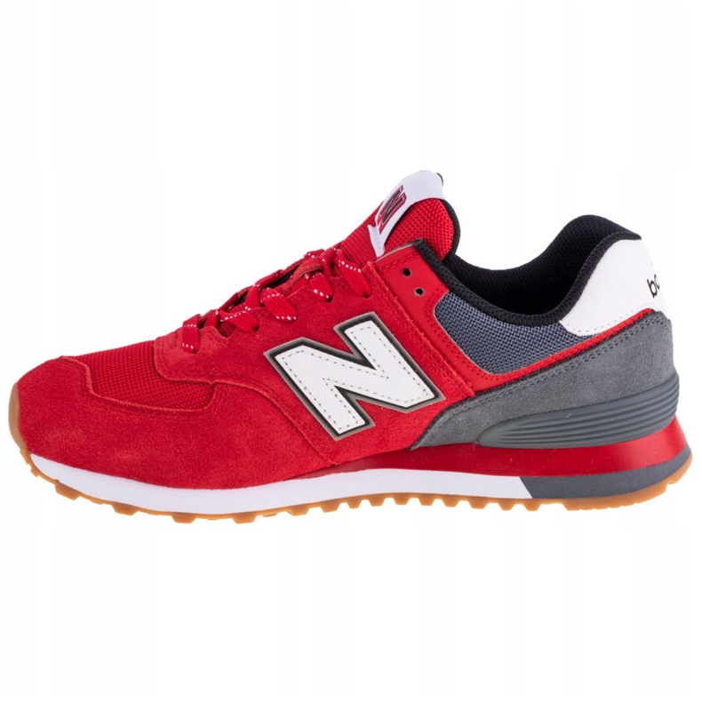 New Balance M ML574SKD shoes white red multicolored 1 New Balance M ML574SKD shoes white red multicolored 1