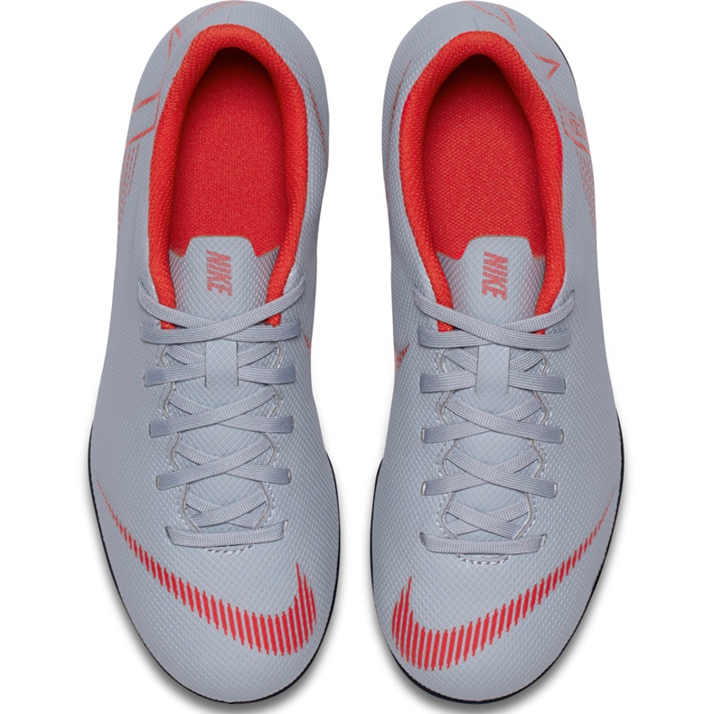 Nike Mercurial Vapor 12 Club Mg Jr AH7350 060 soccer shoes multicolored grey 1