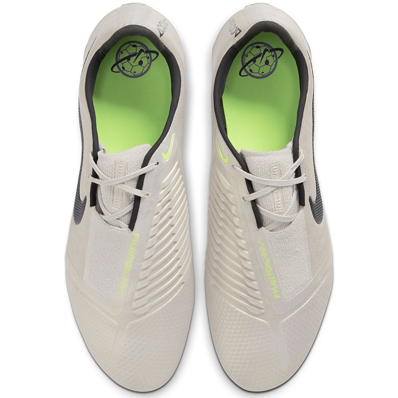 Nike Phantom Venom Elite Fg AO7540 005 soccer shoes white beige 1