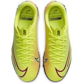 Nike Mercurial Vapor 13 Academy Mds Tf Junior CJ1178 703 football shoe multicolored yellow 1