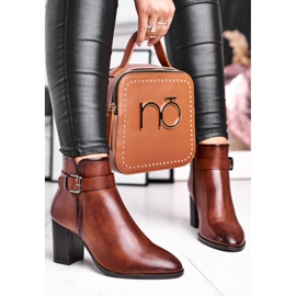 Women's Boots On High Heel Sergio Leone Brown BT509 2 Women's Boots On High Heel Sergio Leone Brown BT509 2