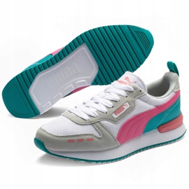 Women's shoes Puma R78 W 373117 12 beige white orange pink green 1