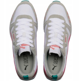 Women's shoes Puma R78 W 373117 12 beige white orange pink green 2