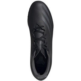 Adidas X GHOSTED.4 Tf M EG8236 football boots grey, black black 1