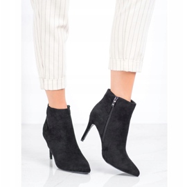 Sweet Shoes Sexy suede boots black 1 Sweet Shoes Sexy suede boots black 1