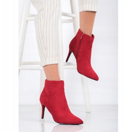 Sweet Shoes Sexy suede boots red 1