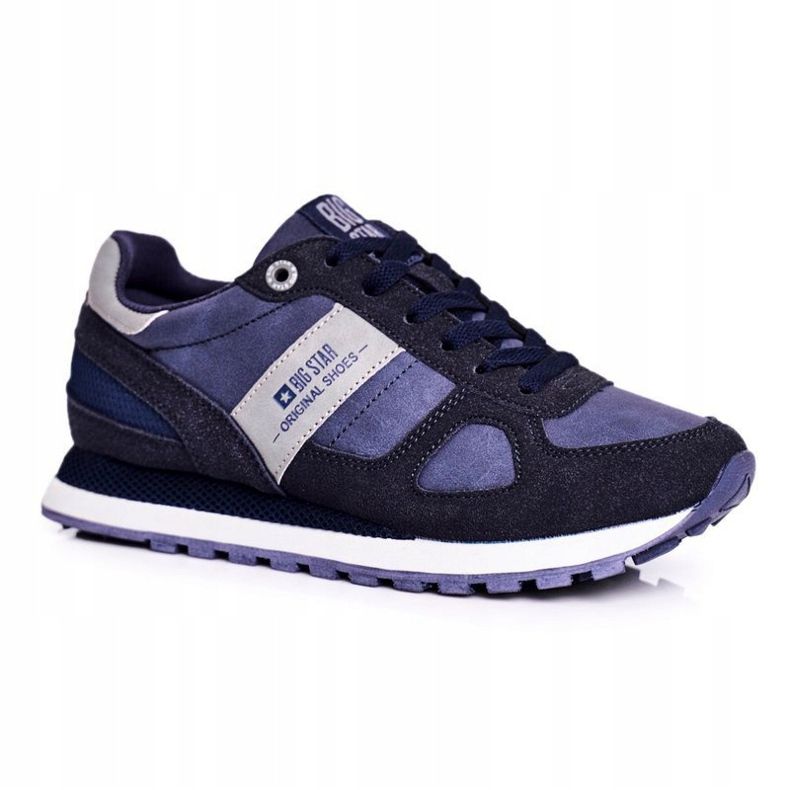 Women's Sport Shoes Sneakers Big Star Navy Blue GG274676 grey 1 Women's Sport Shoes Sneakers Big Star Navy Blue GG274676 grey 1