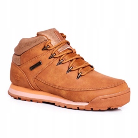Trekking shoes Big Star Camel GG274497 beige yellow 1