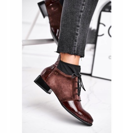 Women's Boots Leather Maciejka Brown 04744-02 2 Women's Boots Leather Maciejka Brown 04744-02 2