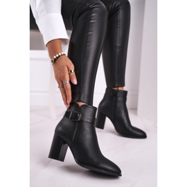 Women's Boots On High Heel Sergio Leone Black BT509 1