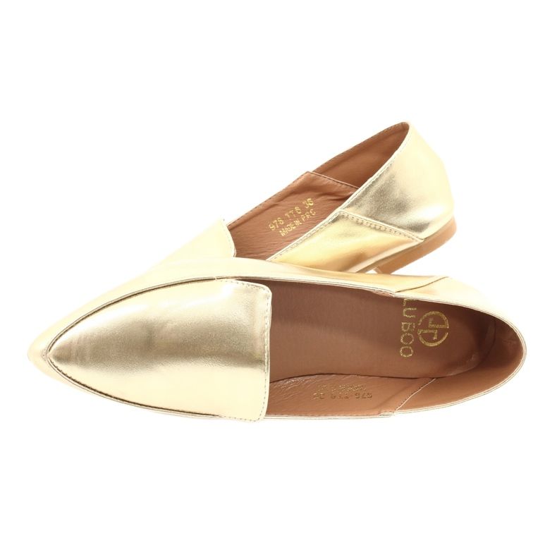 Golden Mirror Women's Loafers Lu Boo Mireldo 7