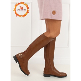 Women's camel boots H9208 Camel brown 1