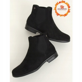 Black Chelsea boots for women 8B957 Black 1