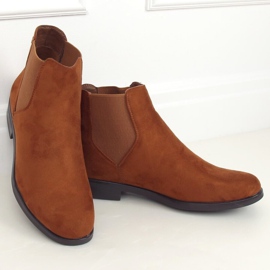 Camel 8B957 Camel women's Chelsea boots brown 1