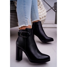 SEA Women's boots on a high heel Black Mastor 1 SEA Women's boots on a high heel Black Mastor 1