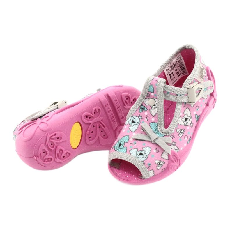 Befado children's shoes 213P120 pink silver grey 5