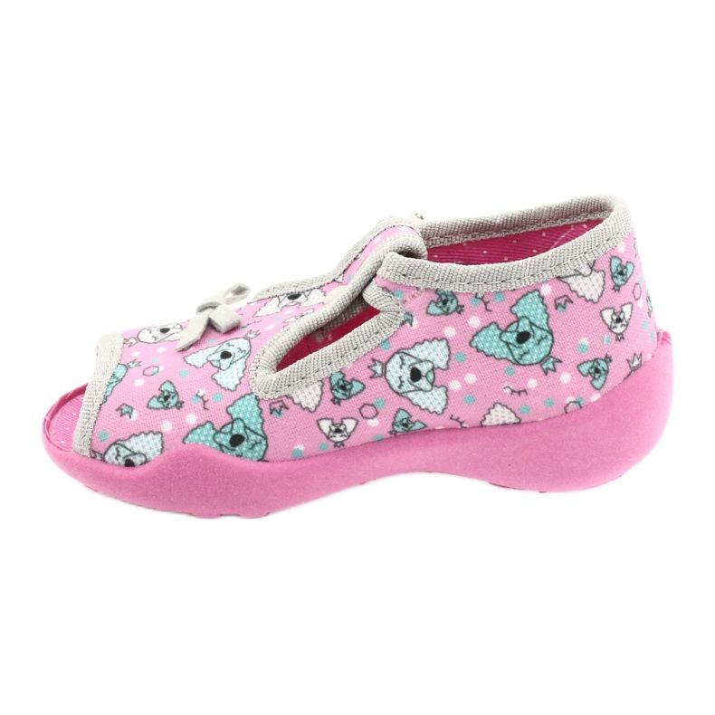 Befado children's shoes 213P120 pink silver grey 3