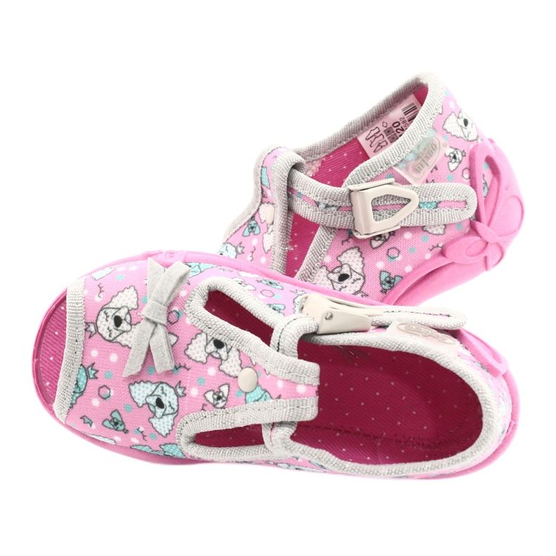 Befado children's shoes 213P120 pink silver grey 6
