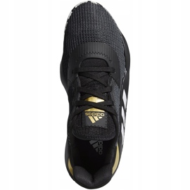 Adidas Pro Bounce 2019 Low black and white shoes EF0469 1