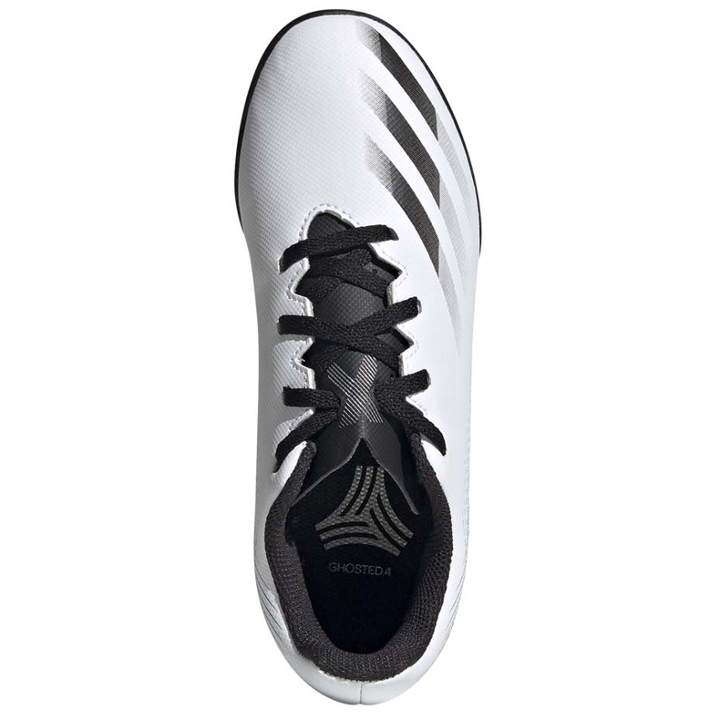 Adidas X GHOSTED.4 Tf Junior FW6801 football boots white grey 1