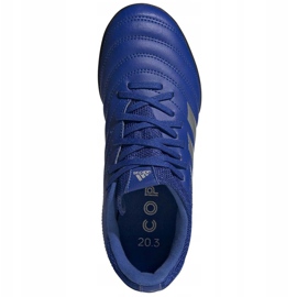 Adidas Copa 20.3 Tf Junior EH0915 football boots blue blue 1