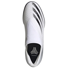 Adidas X GHOSTED.3 Ll Tf EG8158 football boots white white 1