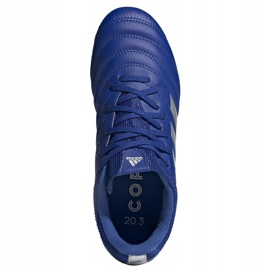 Adidas Copa 20.3 Fg Junior EH1810 football boots blue blue 1