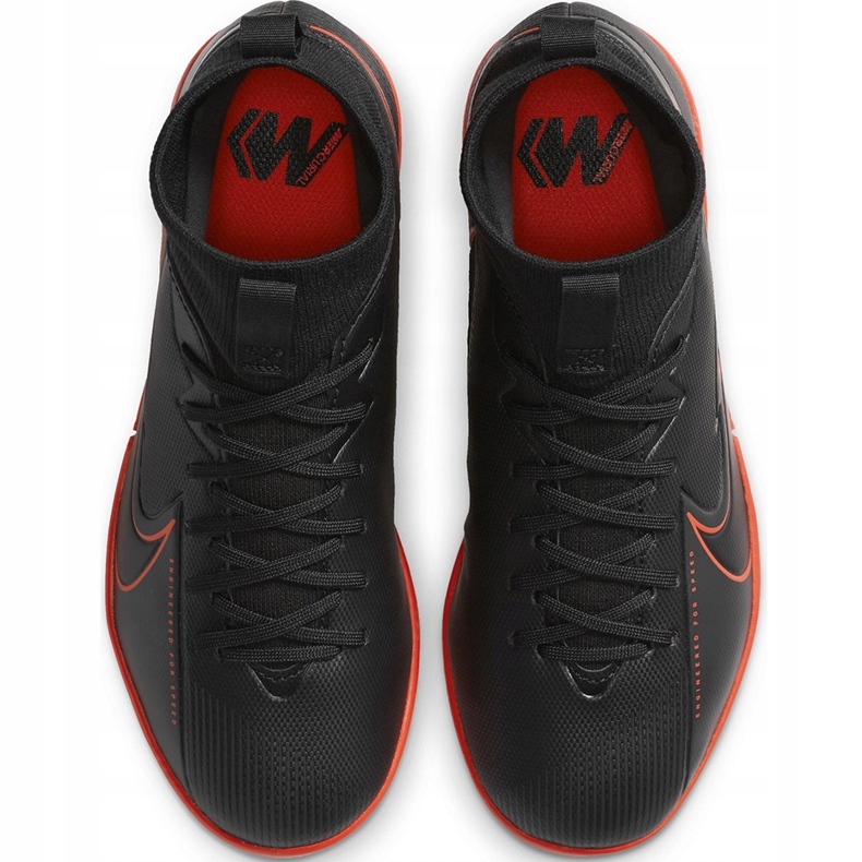 Nike Mercurial Superfly 7 Academy Ic Junior AT8135 060 football shoe black black 1