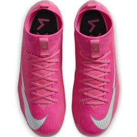 Nike Mercurial Superfly 7 Academy Km FG / MG Junior DB5609 611 football shoes pink pink 1