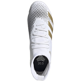 Adidas Predator 20.3 In FW9194 football boots white 1
