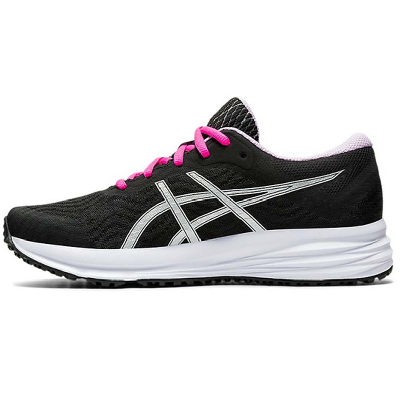 Asics Patriot 12 women's running shoes black and pink 1012A705 002 1