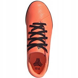 Adidas Nemeziz 19.4 Tf Jr orange EH0503 soccer shoes 1