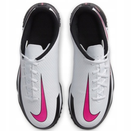 Nike Jr Phantom Gt Club Tf CK8483 160 football shoes white white 1
