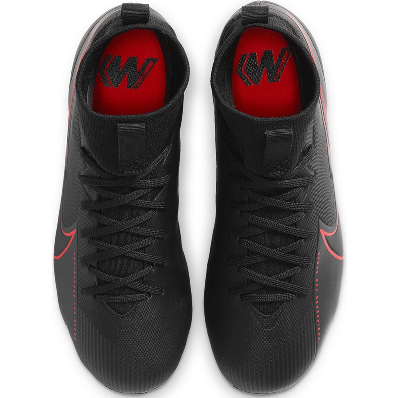 Nike Mercurial Superfly 7 Academy FG / MG Junior AT8120 060 football shoe black black 1