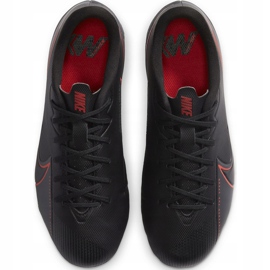 Nike Mercurial Vapor 13 Academy FG / MG Junior AT8123 060 soccer shoes black black 1