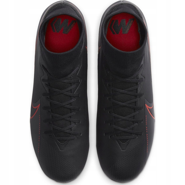 Nike Mercurial Superfly 7 Academy FG / MG AT7946 060 soccer shoes black black 1