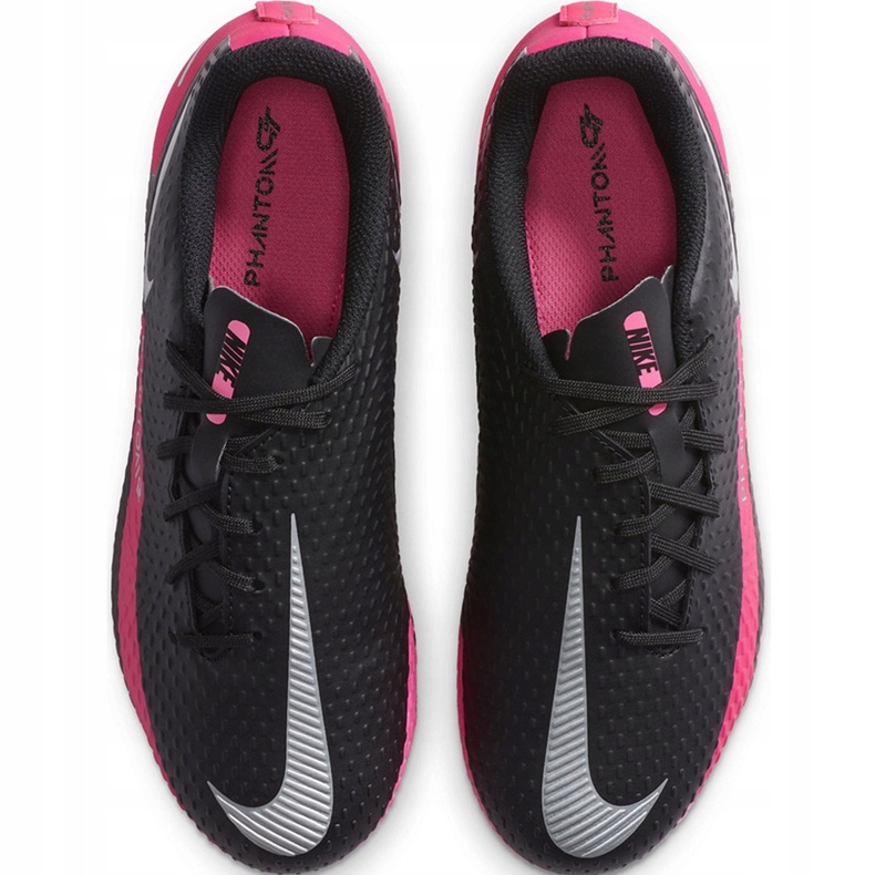Nike Phantom Gt Academy FG / MG Junior CK8476 006 football shoes black black 1 Nike Phantom Gt Academy FG / MG Junior CK8476 006 football shoes black black 1