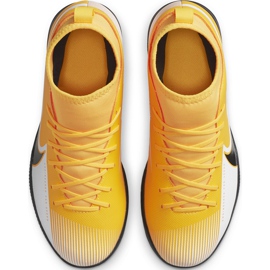 Nike Mercurial Superfly 7 Club Ic Junior AT8153 801 football shoes orange yellow 1