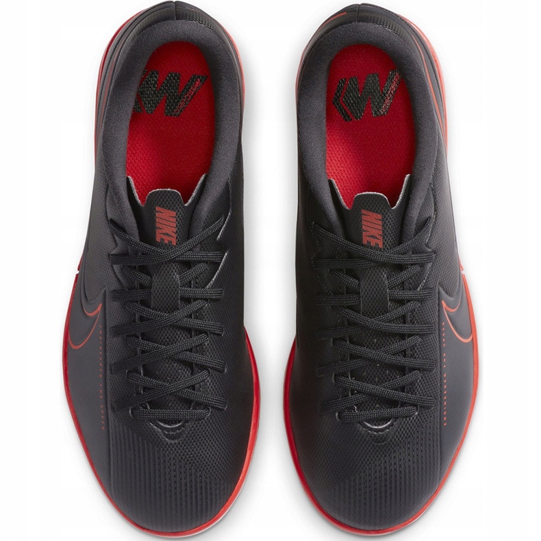 Nike Mercurial Vapor 13 Academy Ic Junior AT8137 060 football shoe black, red black 1