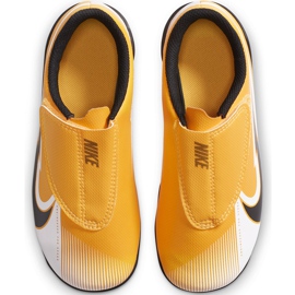Nike Mercurial Vapor 13 Club Mg PS (V) Junior AT8162 801 soccer shoes orange yellow 1