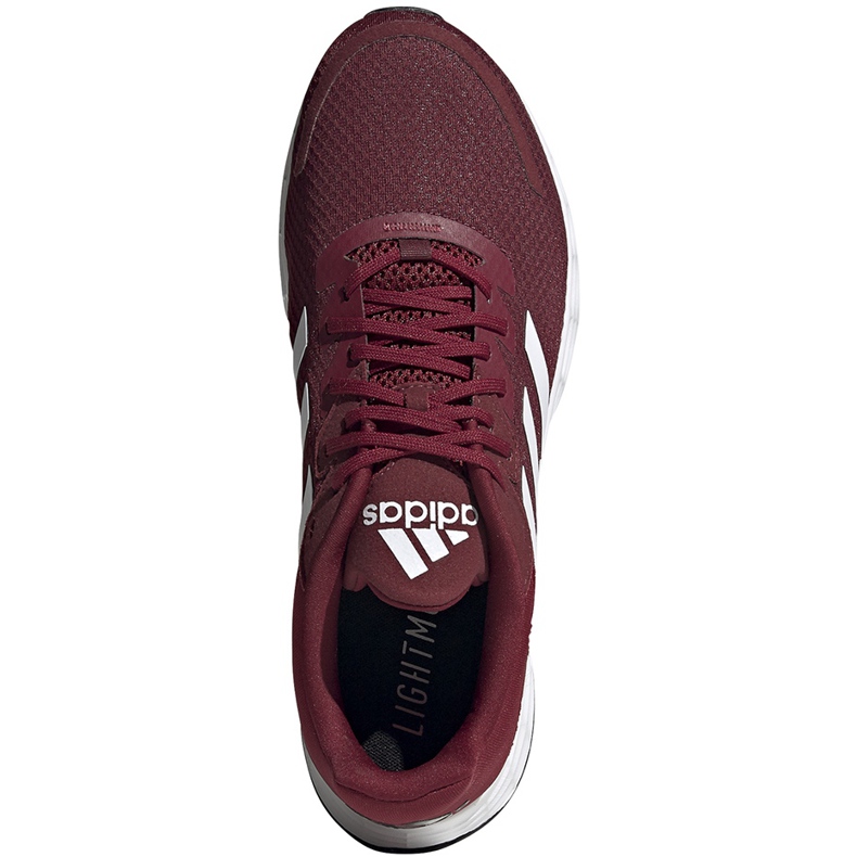 Men's running shoes adidas Duramo Sl burgundy FW3217 red 1