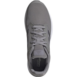 Gray men's running shoes adidas Galaxy 5 FW5714 grey 1