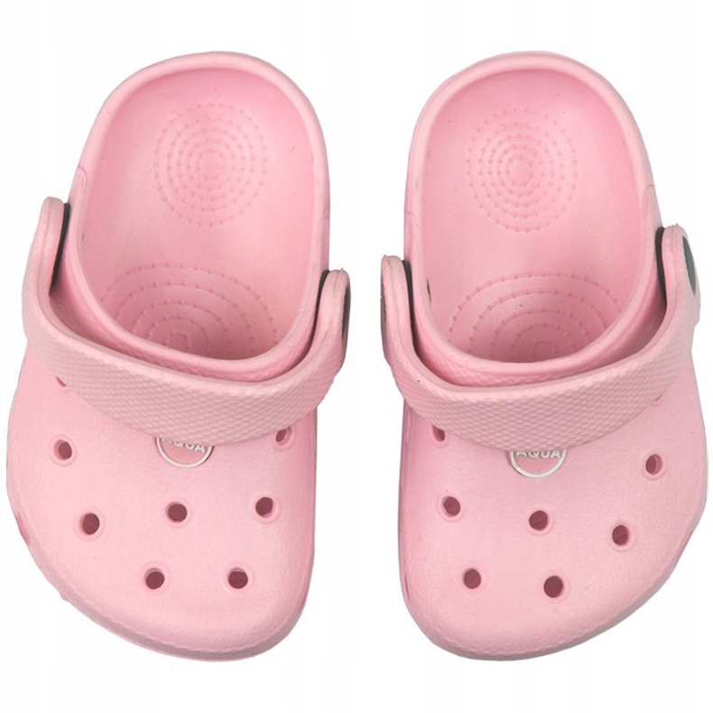 Aqua-speed Isla children's pool slippers pink col.3 1