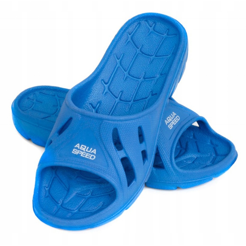 Aqua-Speed ​​Alabama slippers for children blue color 01 1